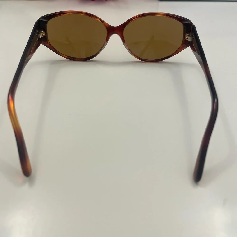 Bulova Rhinestone Tortoise Shell Sunglasses - Picture 6 of 15